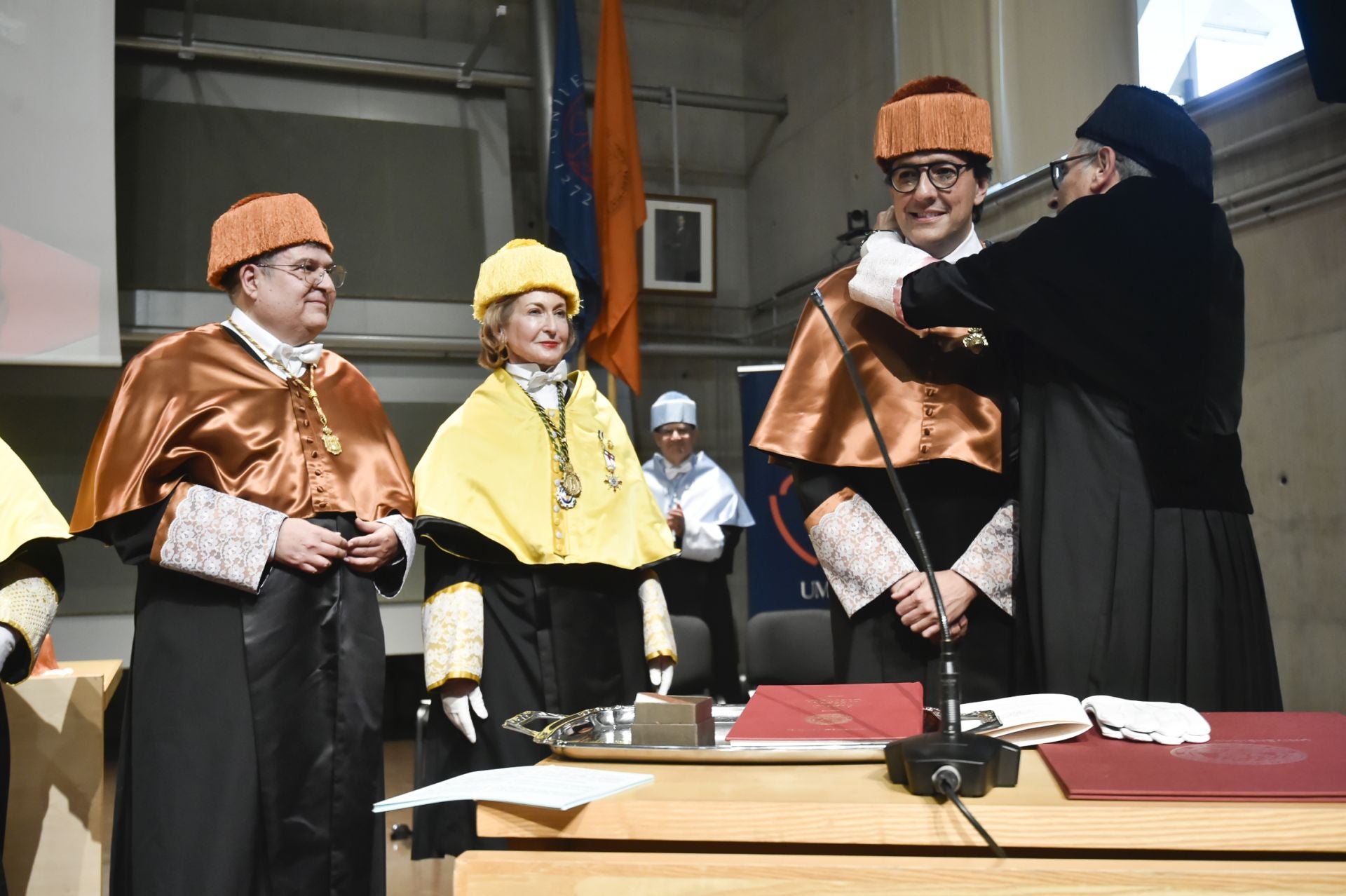 El acto de investidura de Darío Gil como doctor &#039;honoris causa&#039; de la UMU, en imágenes