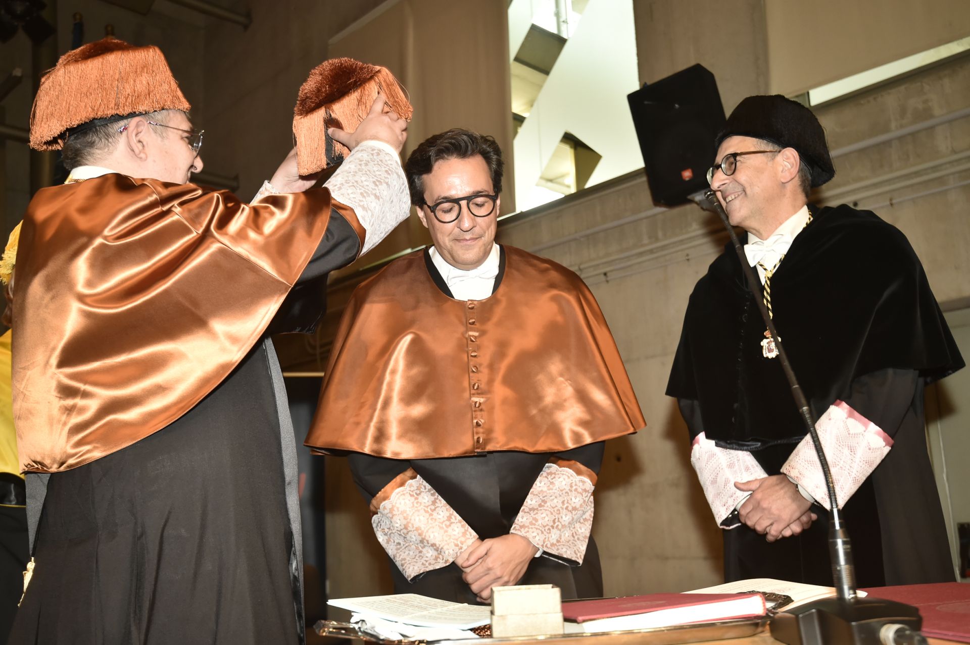 El acto de investidura de Darío Gil como doctor &#039;honoris causa&#039; de la UMU, en imágenes