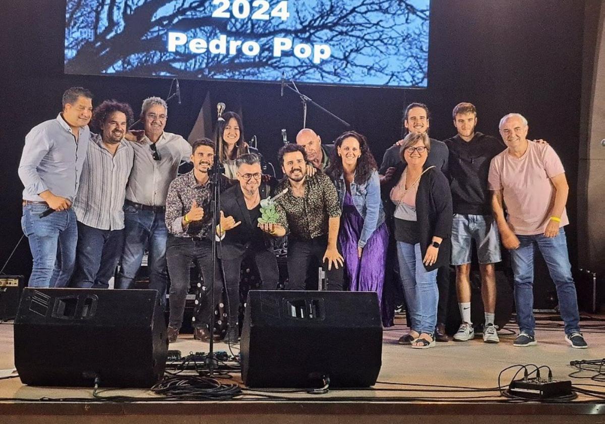 Los artistas del espectáculo 'Pedro Pop' en una imagen de archivo.