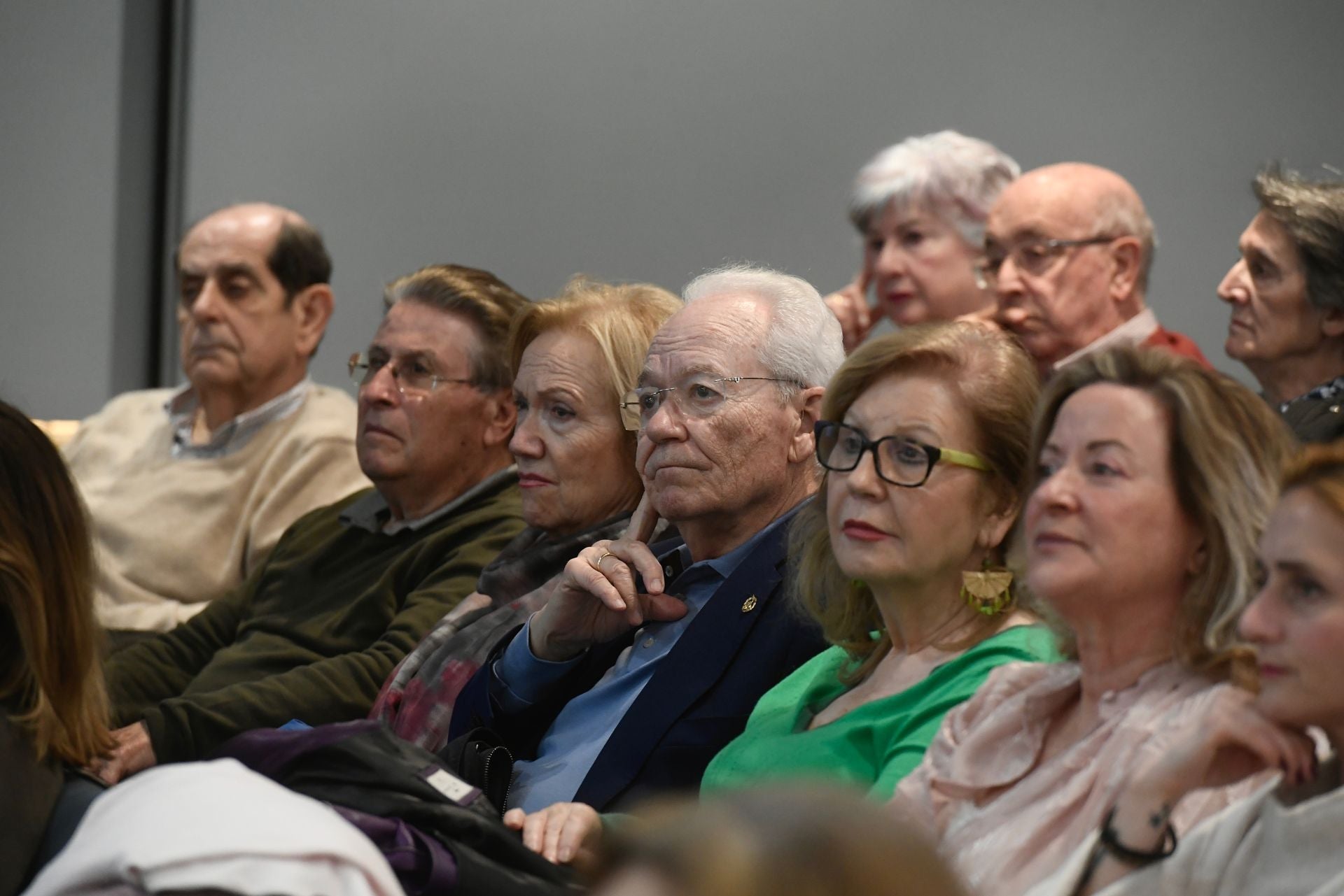 Aitor Larrabide en el Aula de Cultura de LA VERDAD, en imágenes