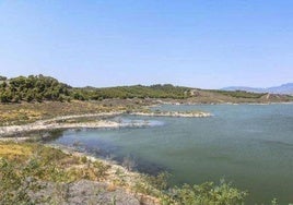 El embalse de Santomera, en una imagen de archivo.