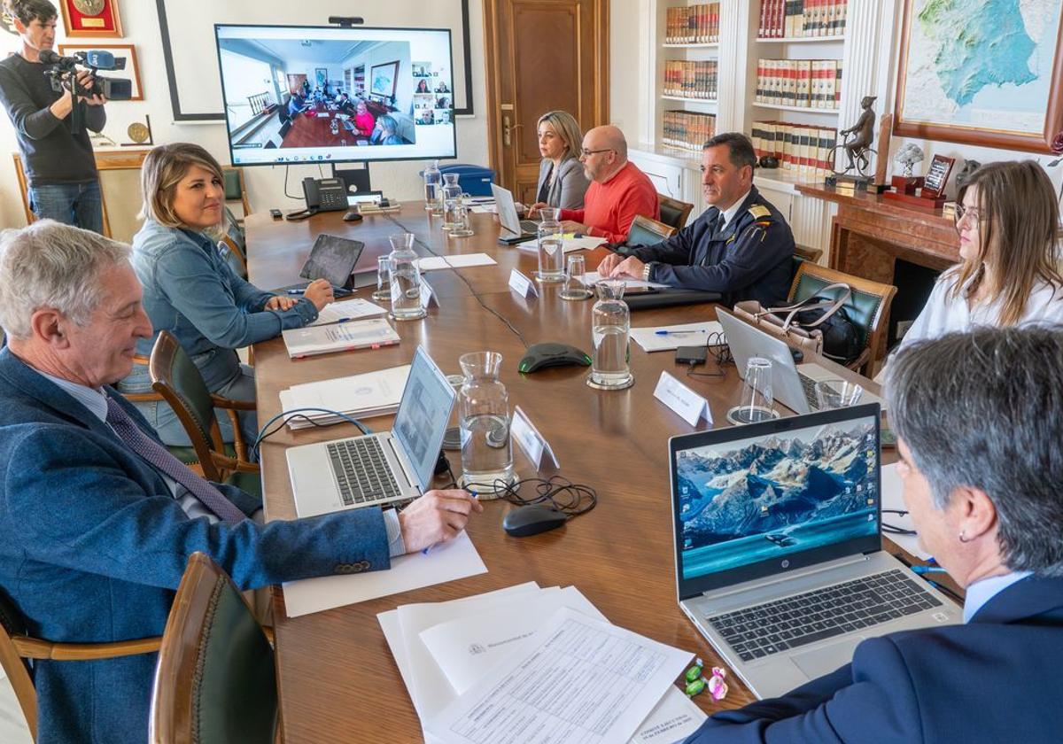 Reunión del Comité Ejecutivo de la MCT, este miércoles.