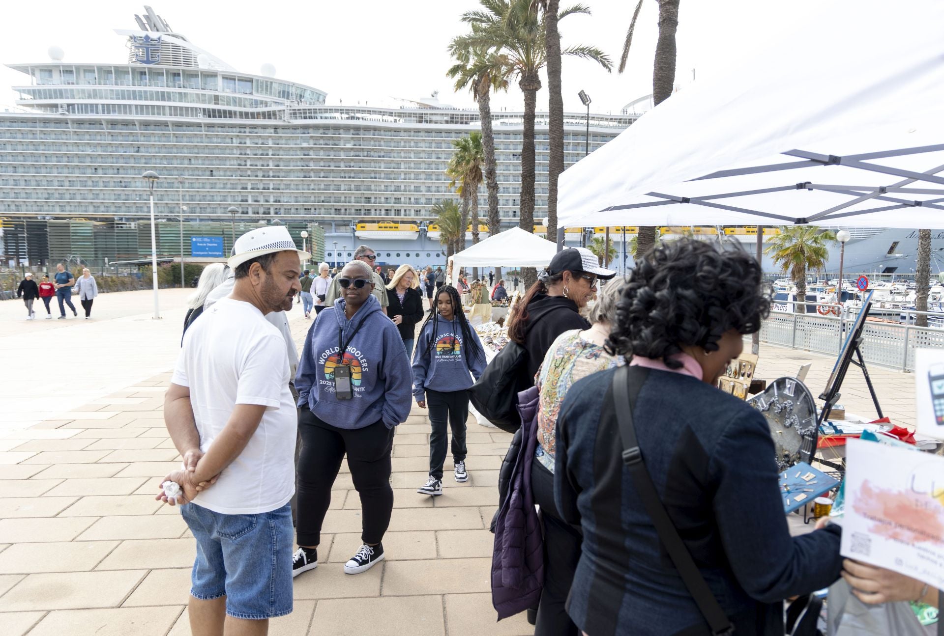 El crucero Allure of the Seas deja 5.000 visitantes en Cartagena