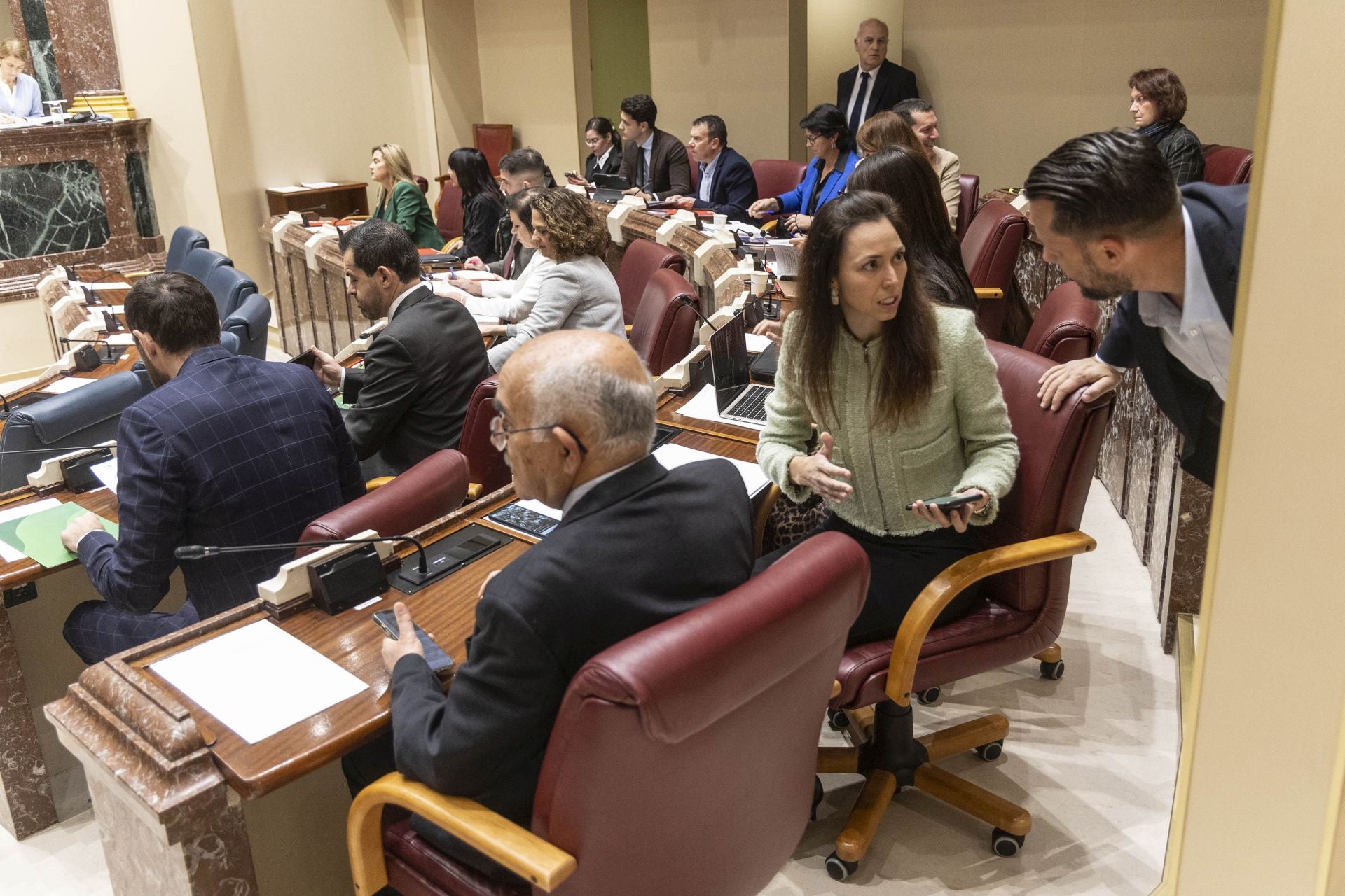 El Pleno de la Asamblea Regional de este viernes, en imágenes