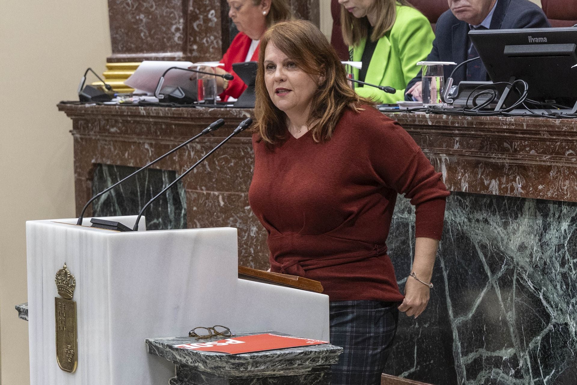 El Pleno de la Asamblea Regional de este viernes, en imágenes