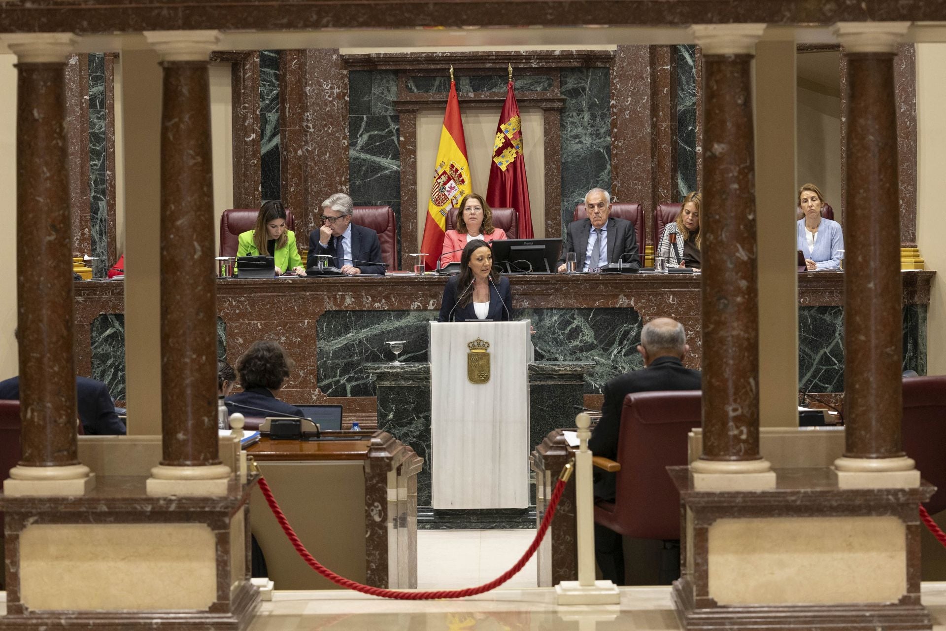 El Pleno de la Asamblea Regional de este viernes, en imágenes