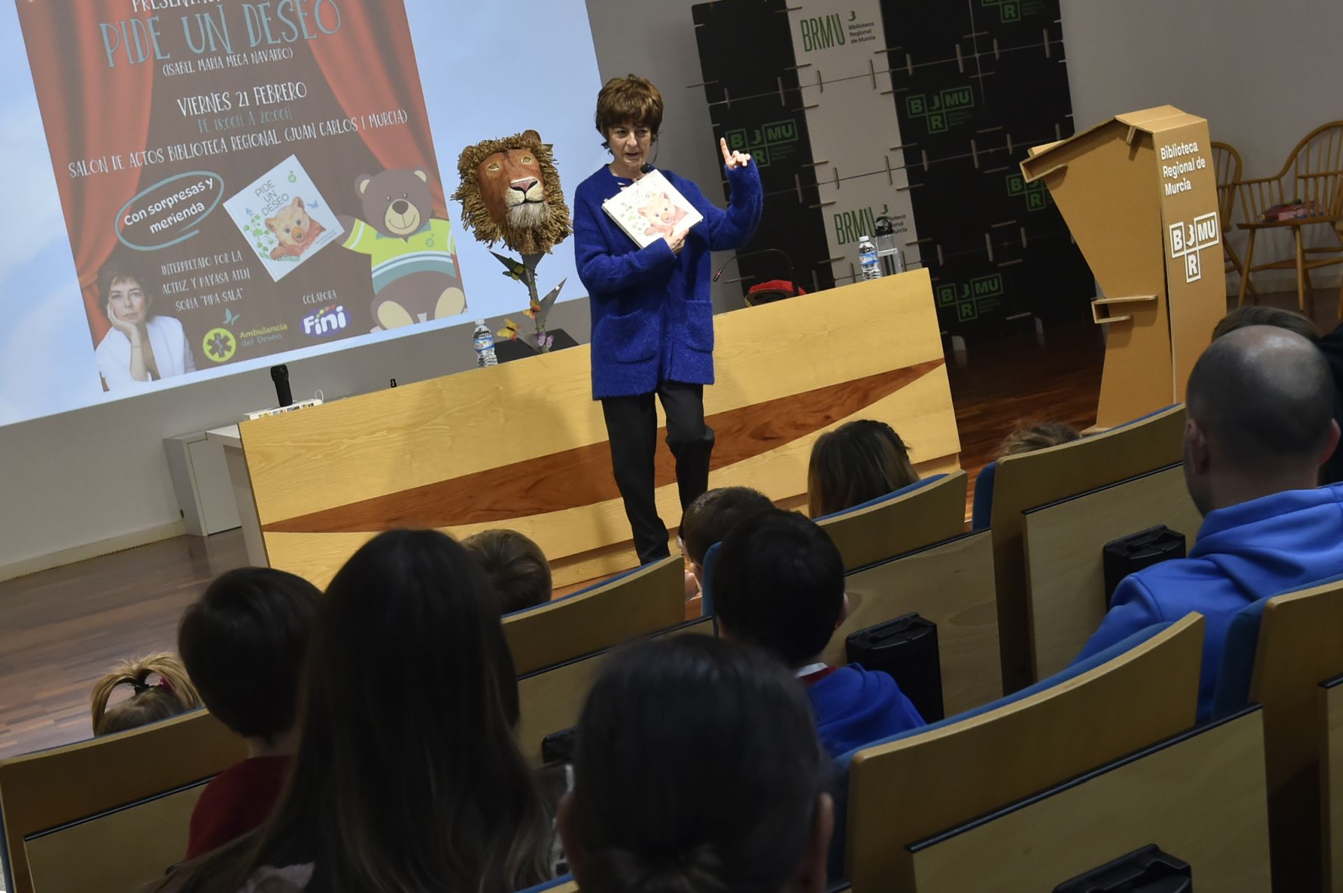 La presentación del cuento &#039;Pide un deseo&#039;, en imágenes