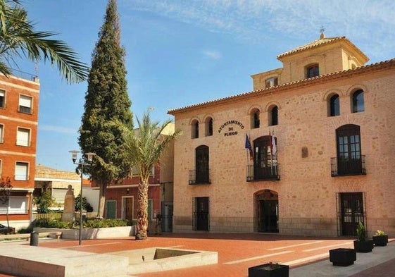 Ayuntamiento de Pliego, en una imagen de archivo.