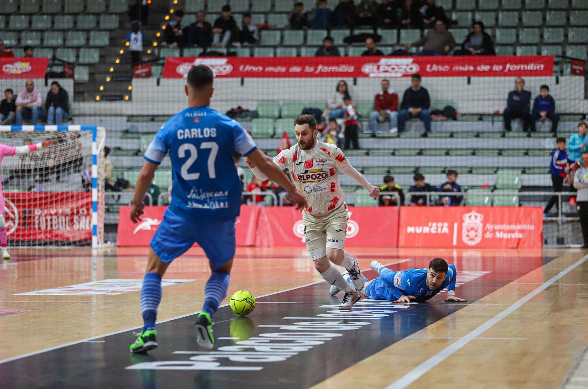 El partido entre ElPozo y Valdepeñas, en imágenes