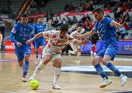 El partido entre ElPozo y Valdepeñas, en imágenes