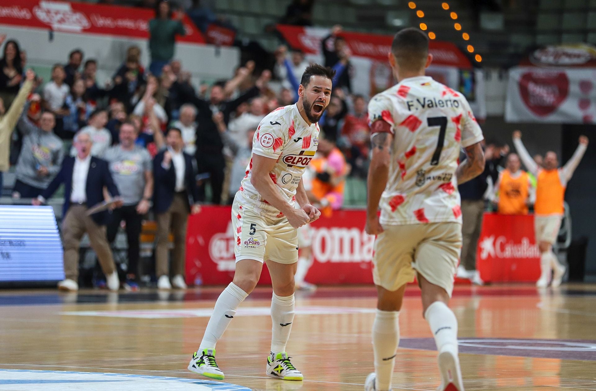 El partido entre ElPozo y Valdepeñas, en imágenes