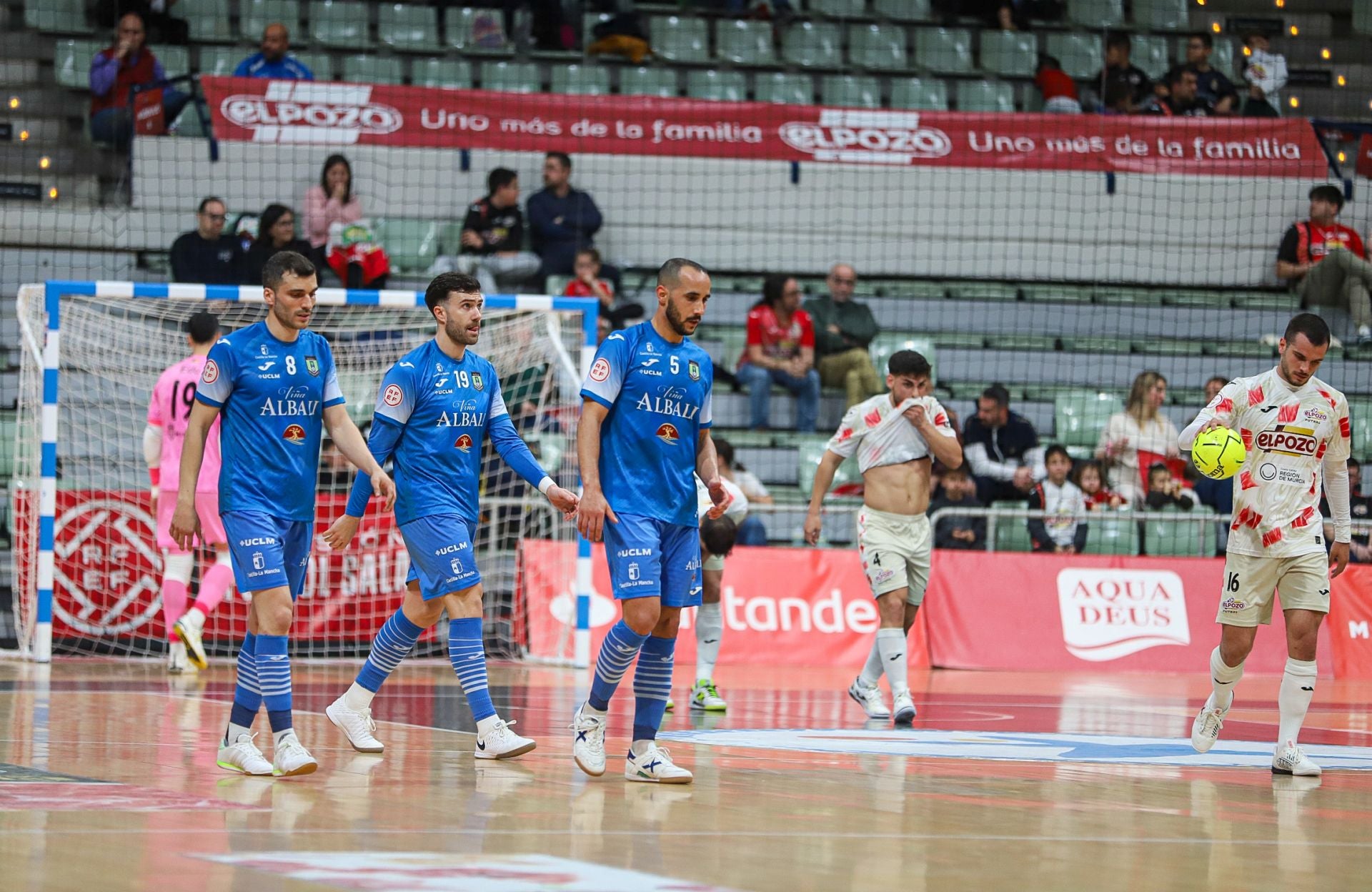 El partido entre ElPozo y Valdepeñas, en imágenes