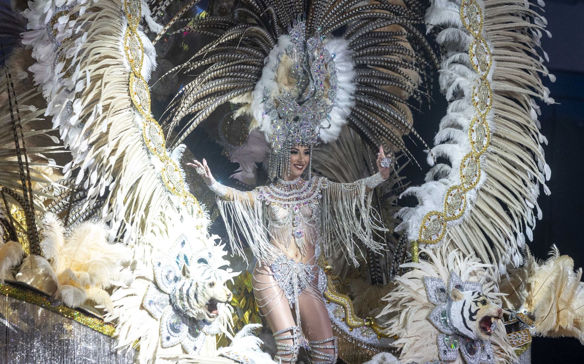 La elección de la reina del Carnaval de Cartagena, en imágenes