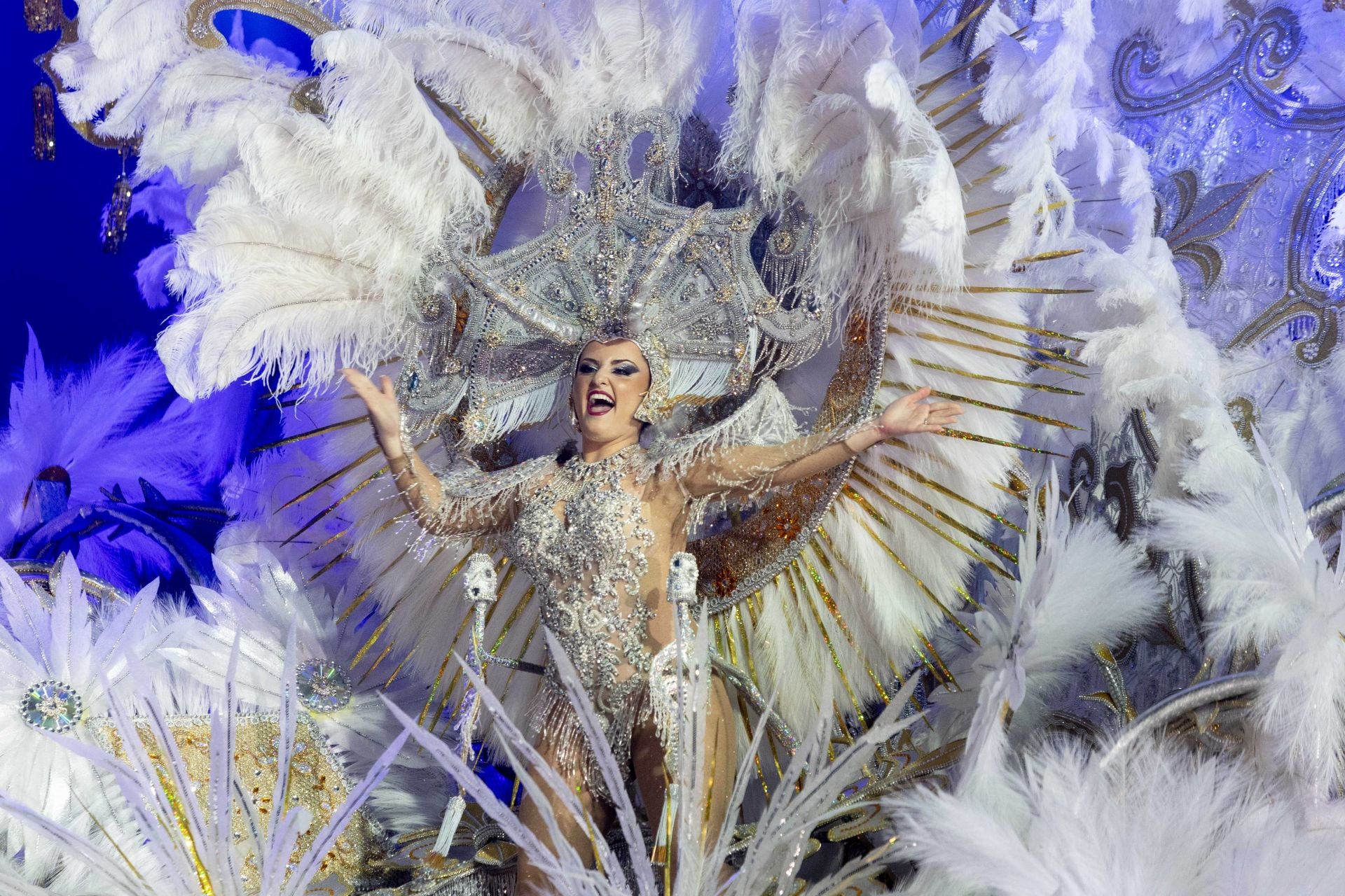 La elección de la reina del Carnaval de Cartagena, en imágenes