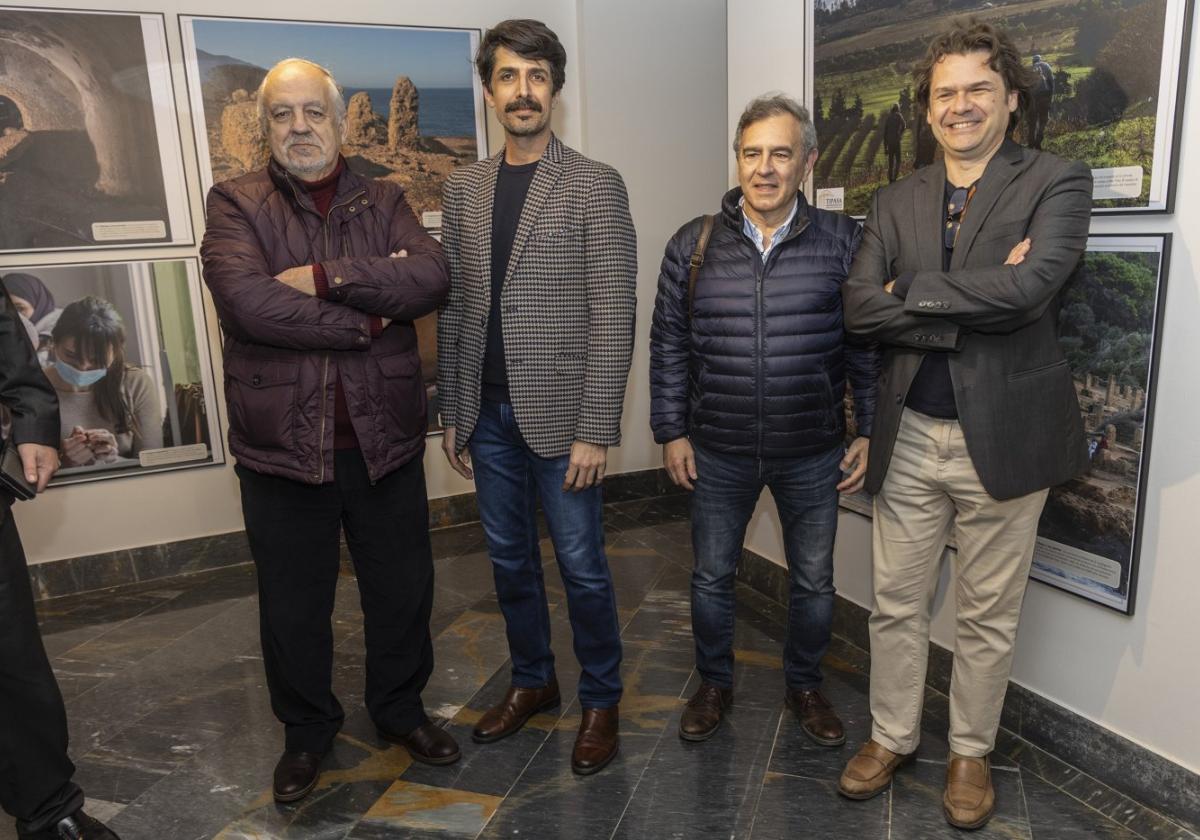 Diego y Alejandro Quevedo, José Ignacio Chacón y Rafael Sabio.