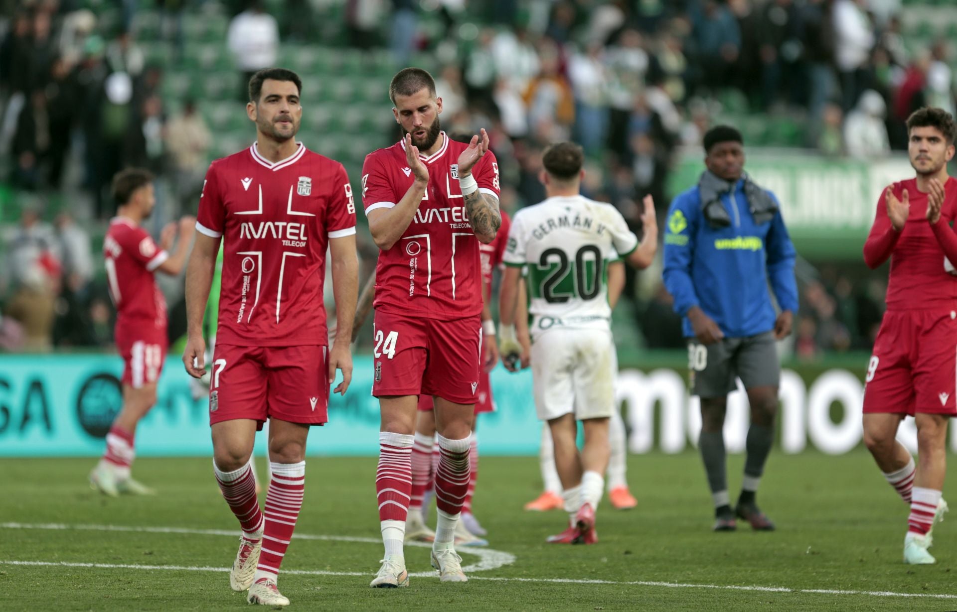 La derrota del Cartagena frente al Elche, en imágenes