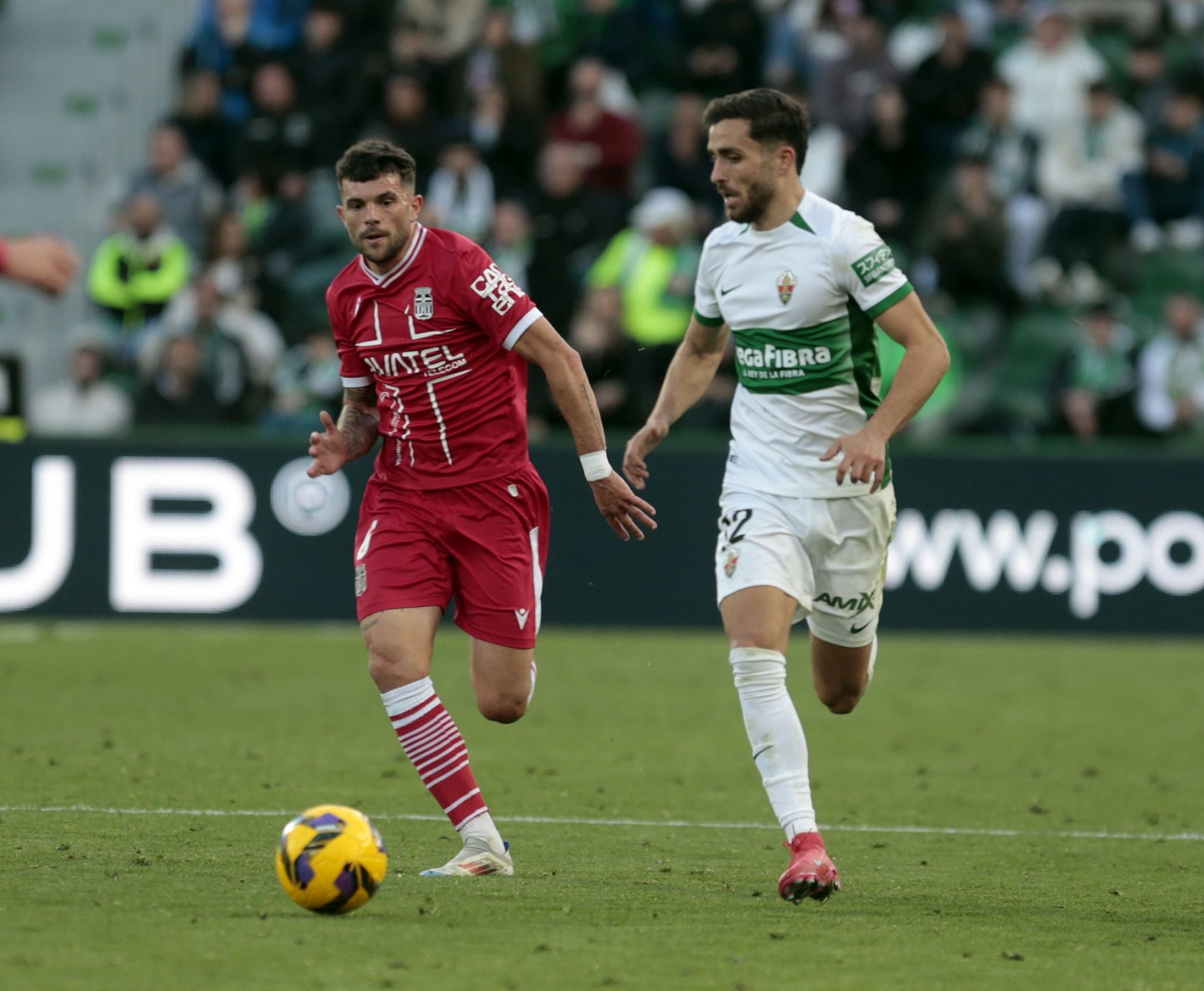 La derrota del Cartagena frente al Elche, en imágenes