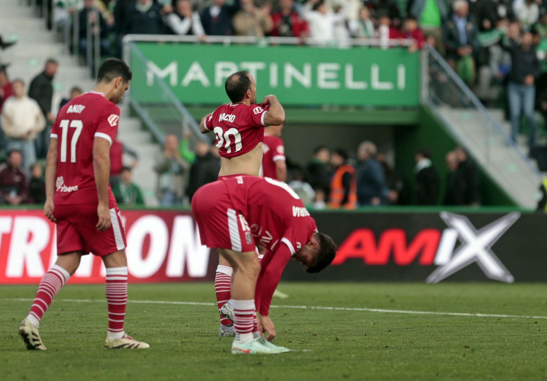 La derrota del Cartagena frente al Elche, en imágenes