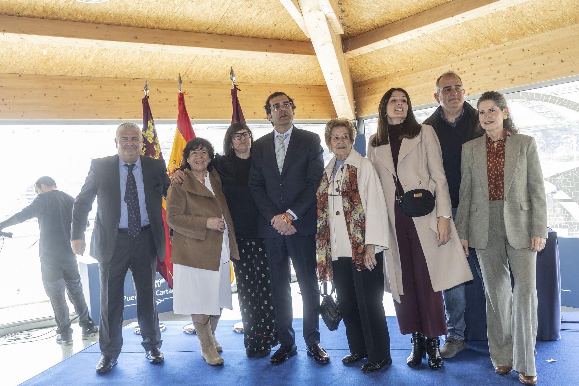 La toma de posesión de Pedro Pablo Hernández como presidente de la Autoridad Portuaria, en imágenes