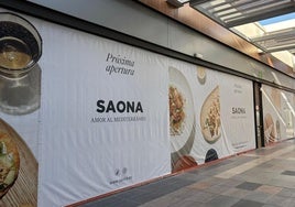 El nuevo establecimiento de Saona en el centro comercial Thader.