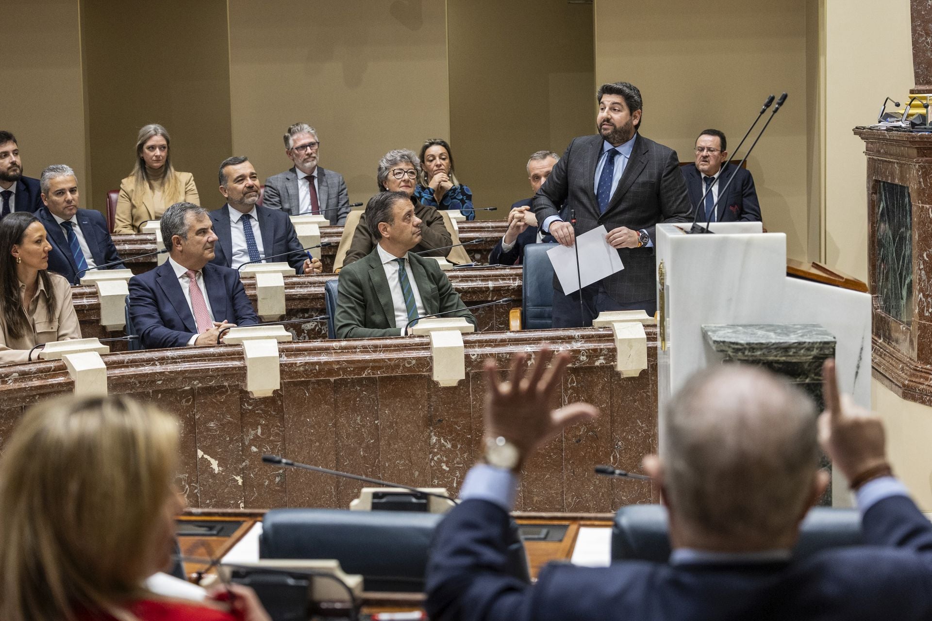 El Pleno de la Asamblea, en imágenes