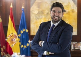 El presidente de la Región de Murcia, Fernando López Miras.