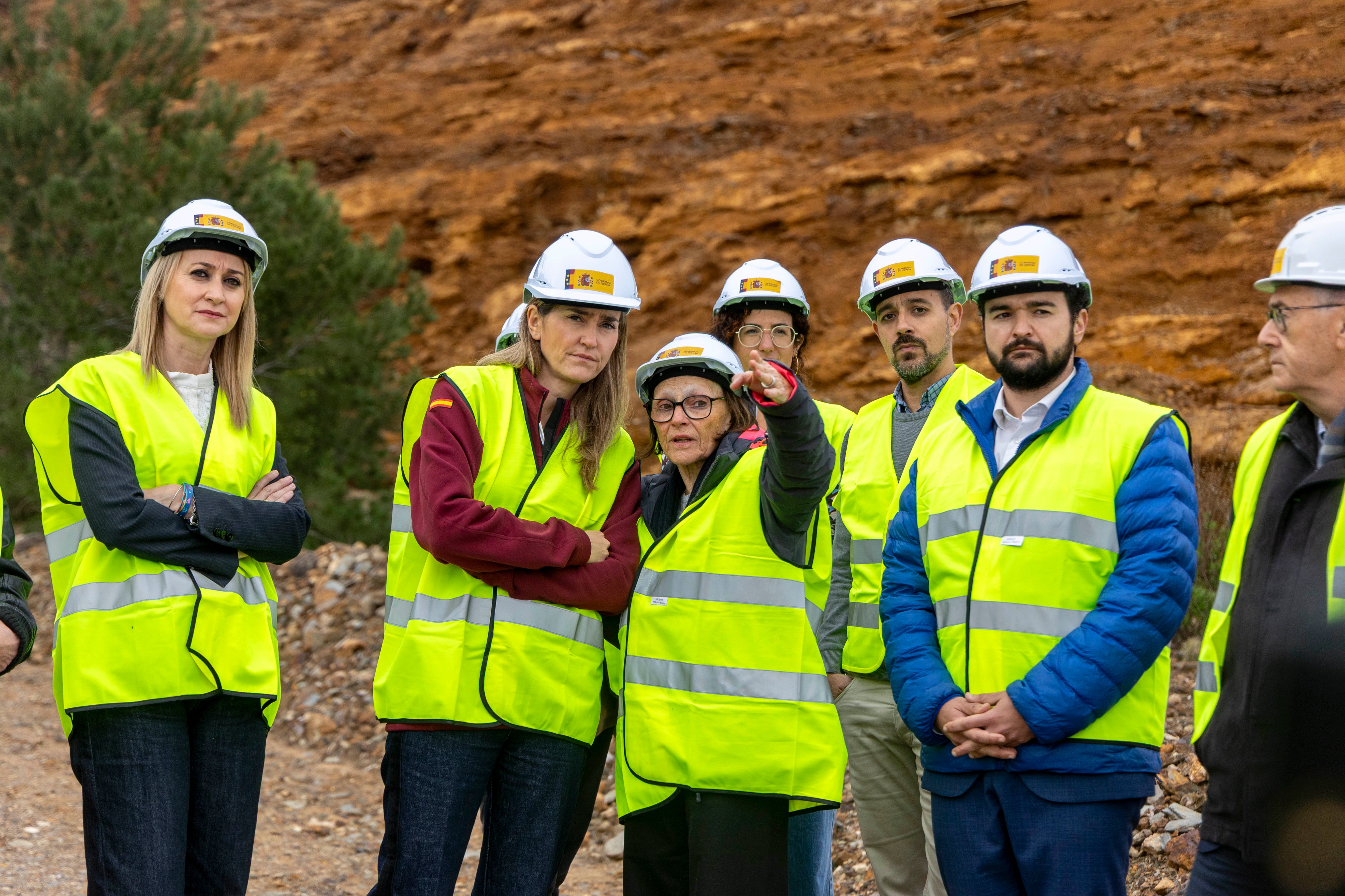 La vicepresidenta del Gobierno, Sara Aagesen, visita la Sierra Minera de Cartagena y La Unión, en imágenes