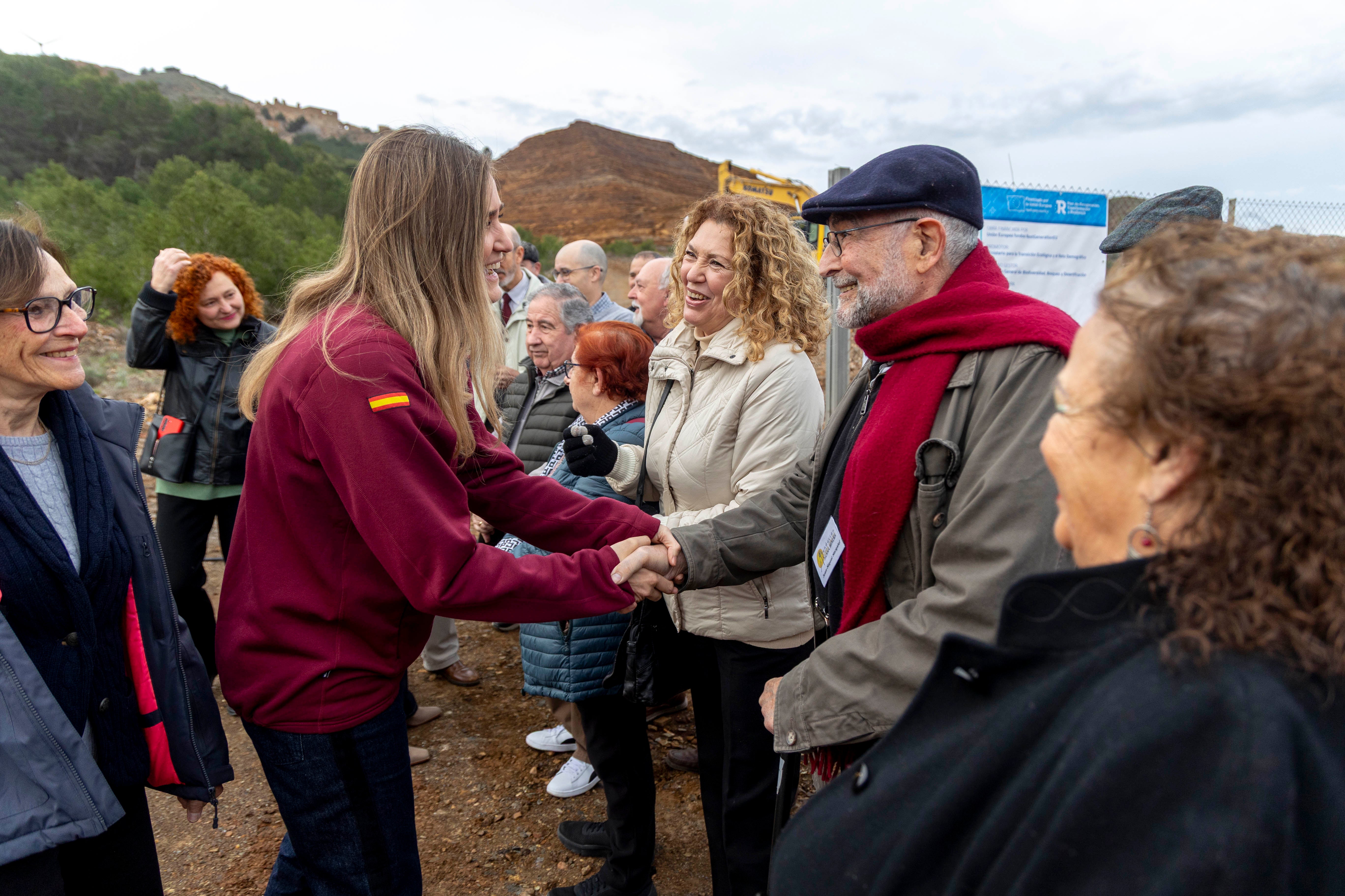 La vicepresidenta del Gobierno, Sara Aagesen, visita la Sierra Minera de Cartagena y La Unión, en imágenes