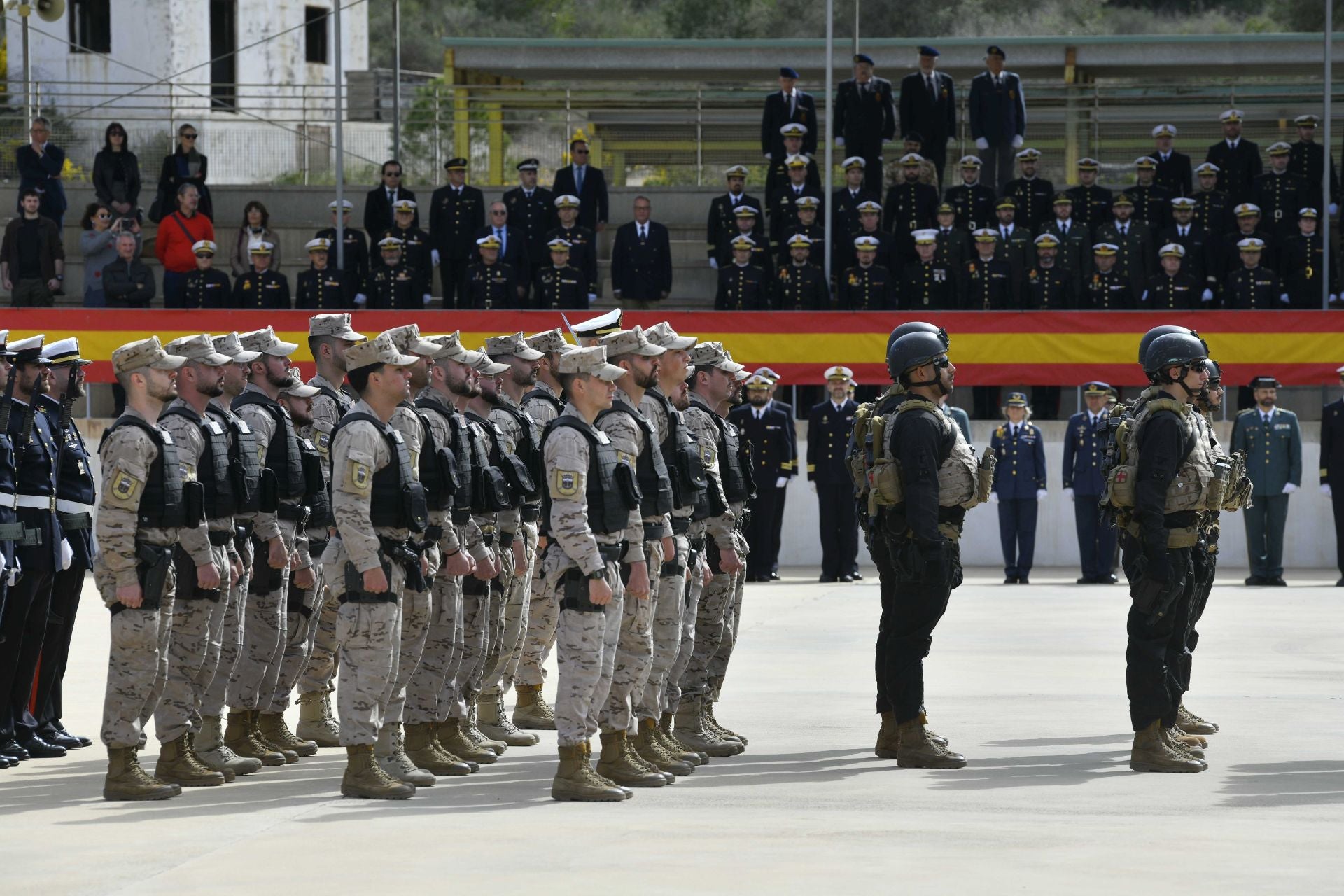 El acto de conmemoración del 488 aniversario del Cuerpo de Infantería de Marina, en imágenes