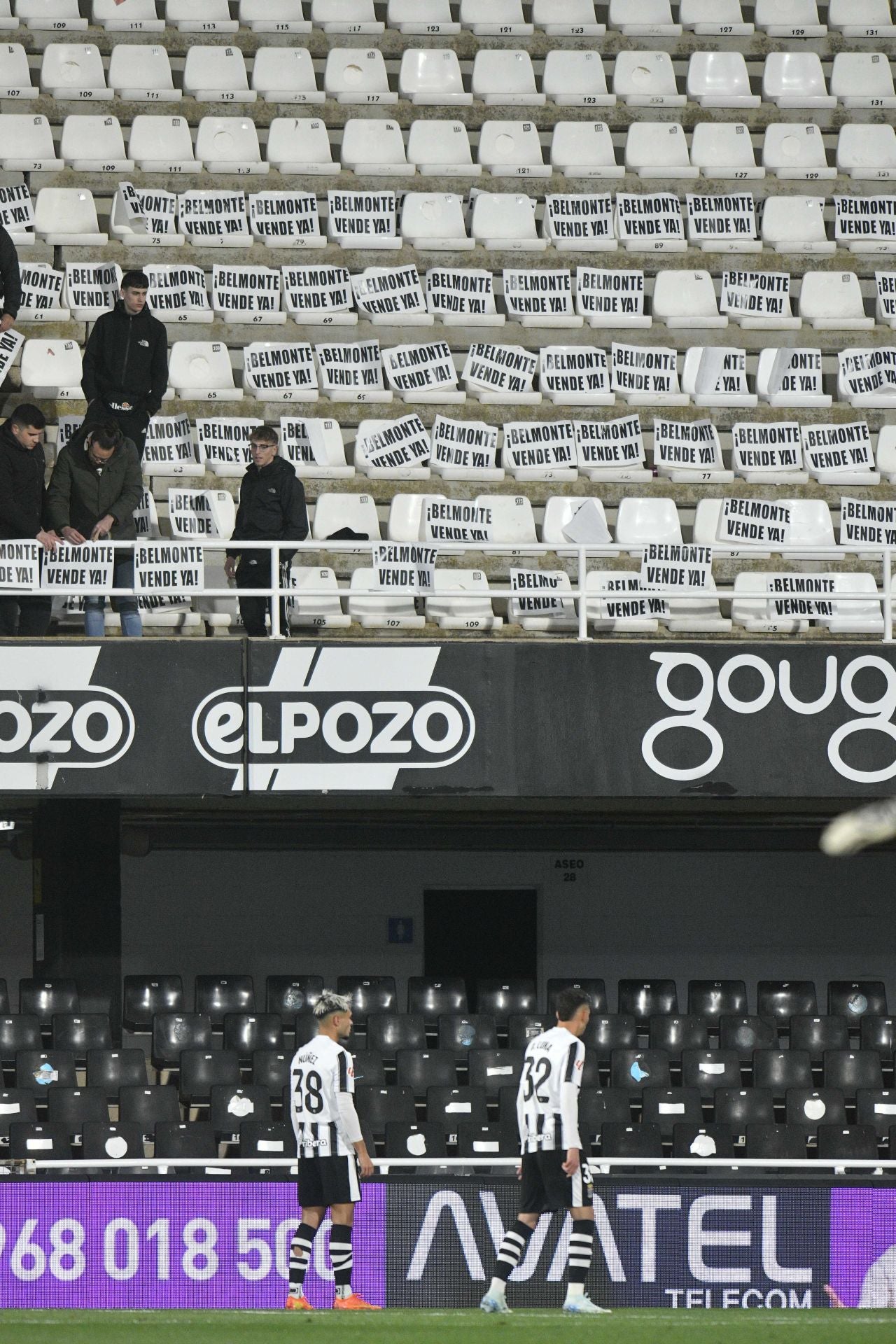 La derrota del Cartagena ante el Eibar, en imágenes