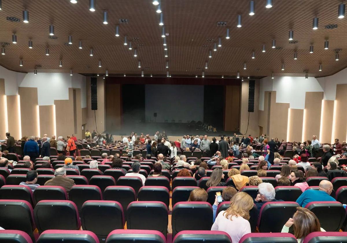 El Auditorio Margarita Lozano de Lorca, el espacio con más representaciones del Circuito profesional este marzo, en una imagen de archivo.