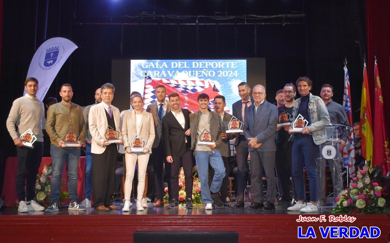 Caravaca premia la trayectoria de sus mejores deportistas en 2024