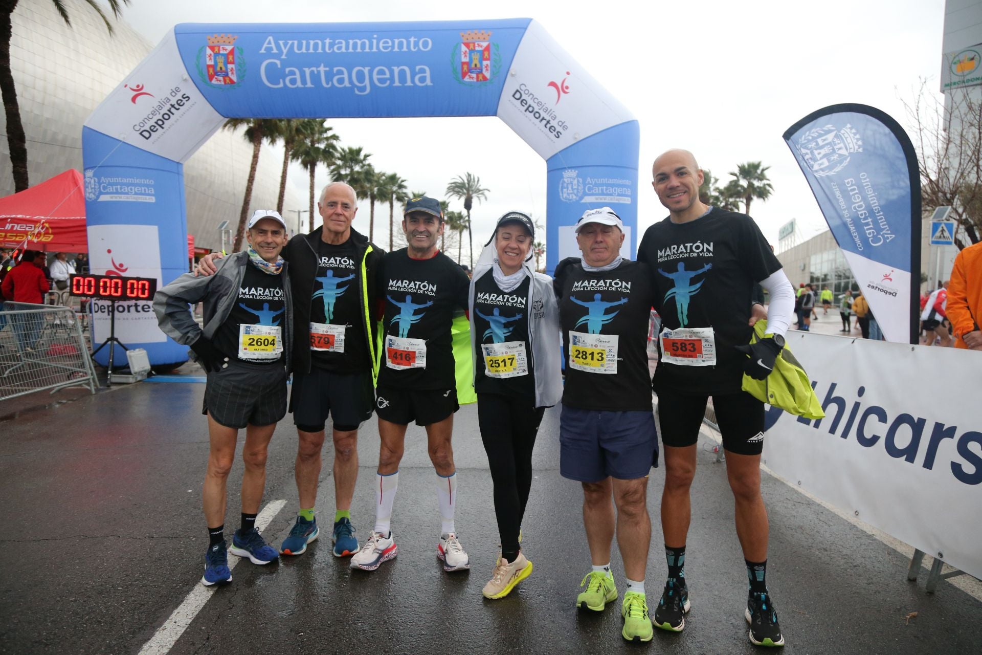 La Media Maratón de Cartagena, en imágenes