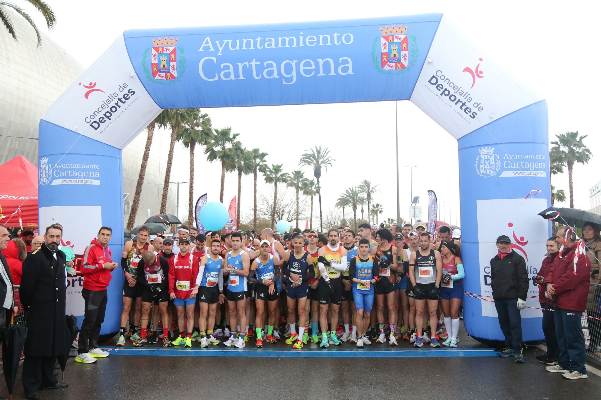 La Media Maratón de Cartagena, en imágenes