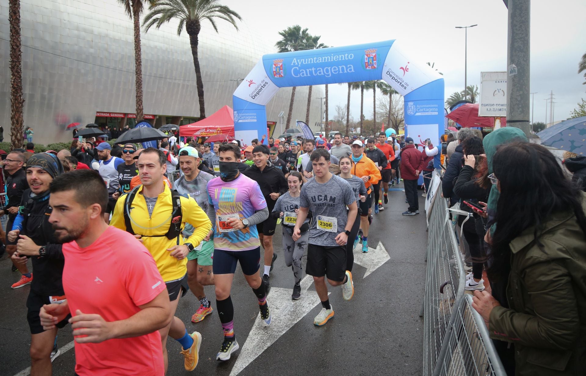 La Media Maratón de Cartagena, en imágenes