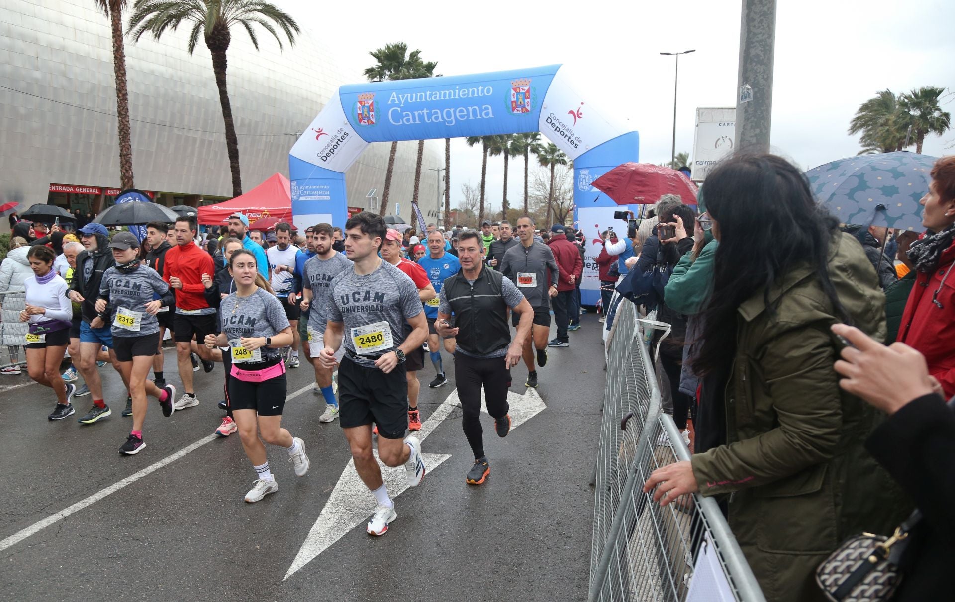 La Media Maratón de Cartagena, en imágenes