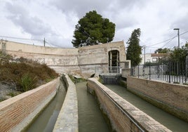 La acequia Churra la Vieja toma su caudal directamente de la acequia mayor Aljufía.