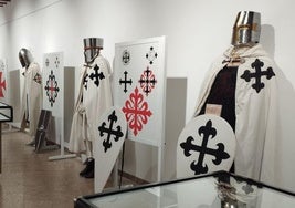 Parte de la exposición 'Calatrava. Primera orden religiosa militar hispánica' em Caravaca.