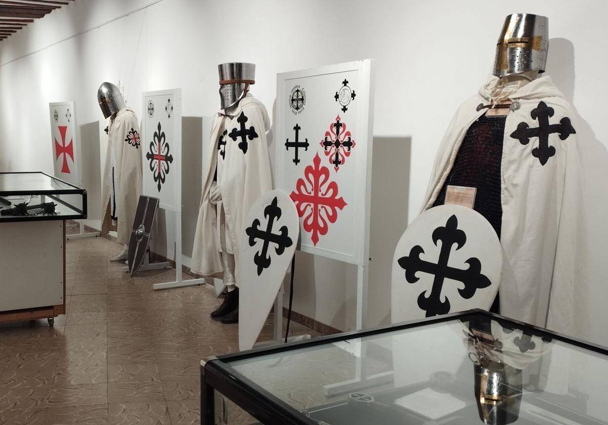 Parte de la exposición 'Calatrava. Primera orden religiosa militar hispánica' em Caravaca.