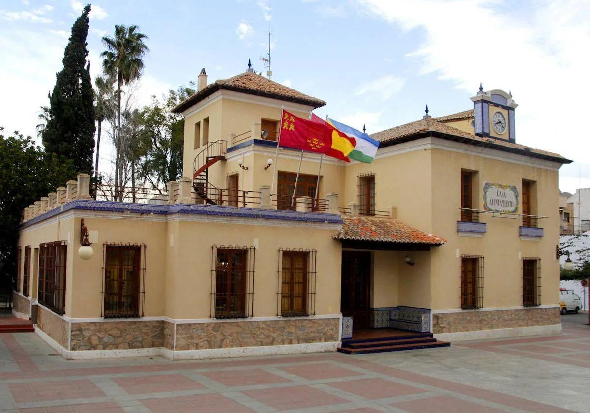 Ayuntamiento de Santomera, en una imagen de archivo.