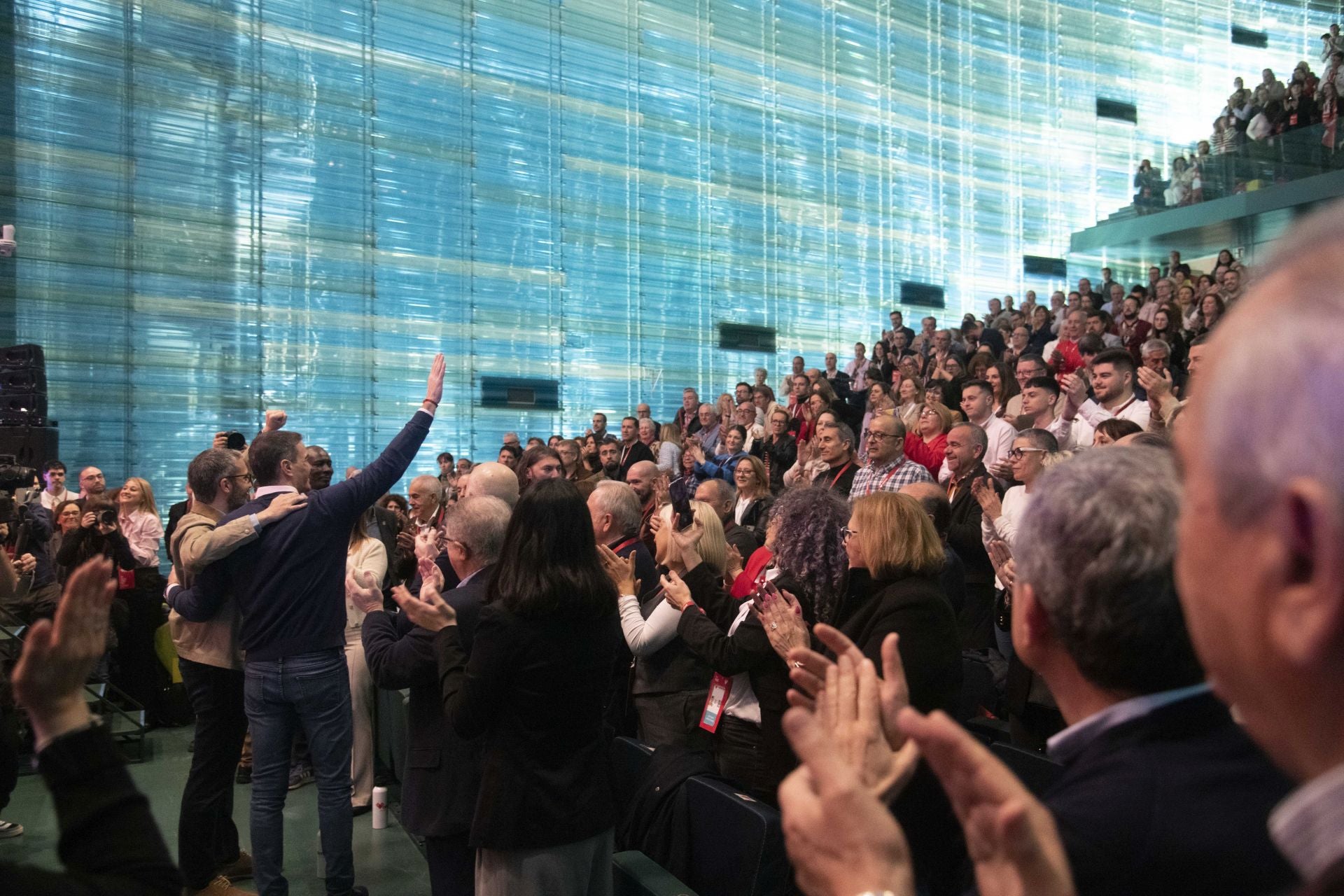 El Congreso del PSRM con Pedro Sánchez en Cartagena, en imágenes