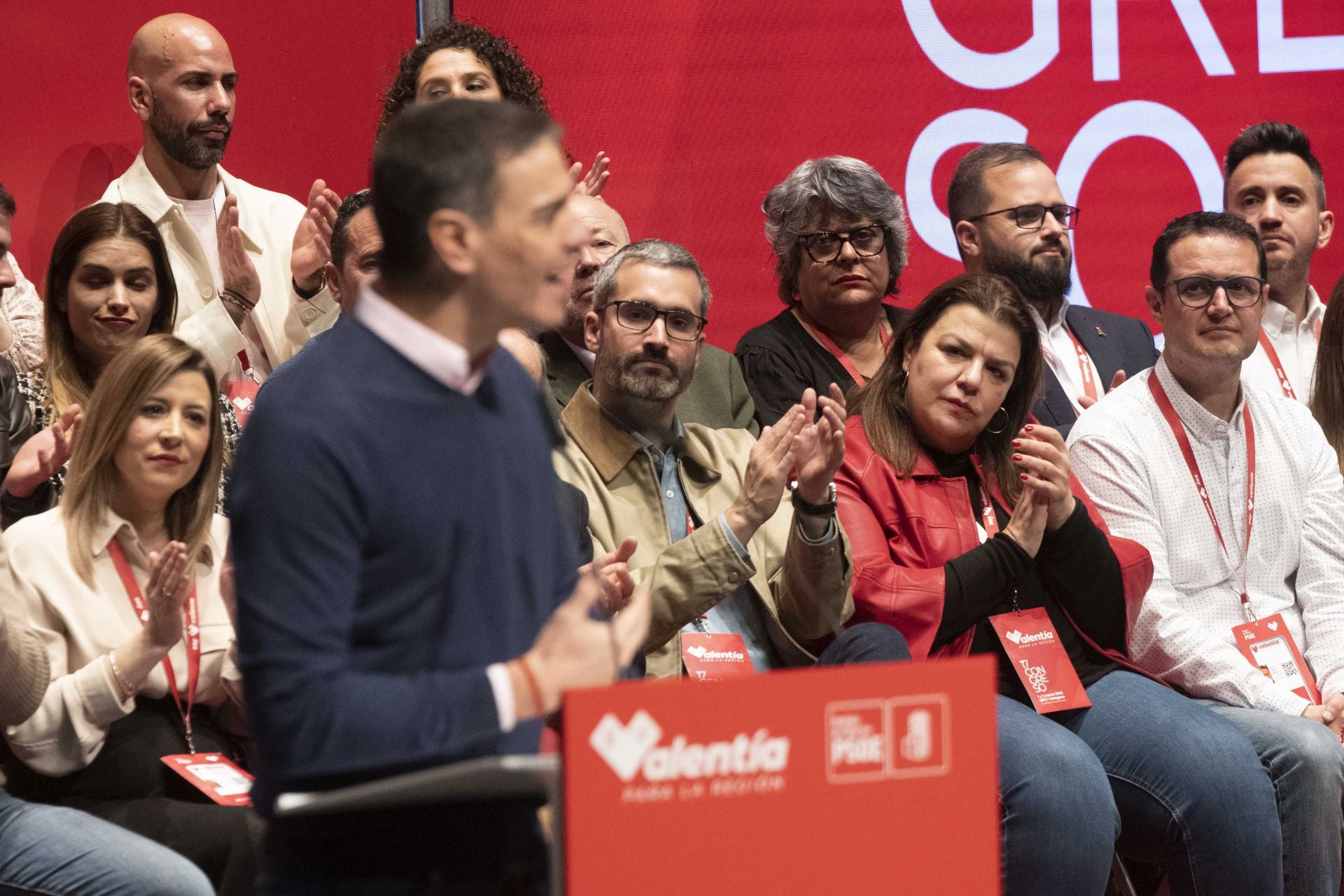 El Congreso del PSRM con Pedro Sánchez en Cartagena, en imágenes