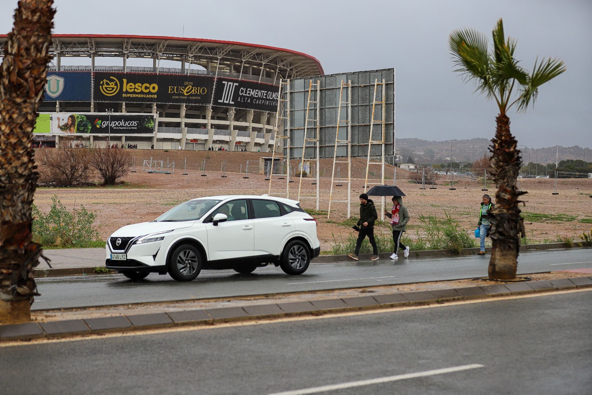 La derrota del Real Murcia frente al Ibiza, en imágenes