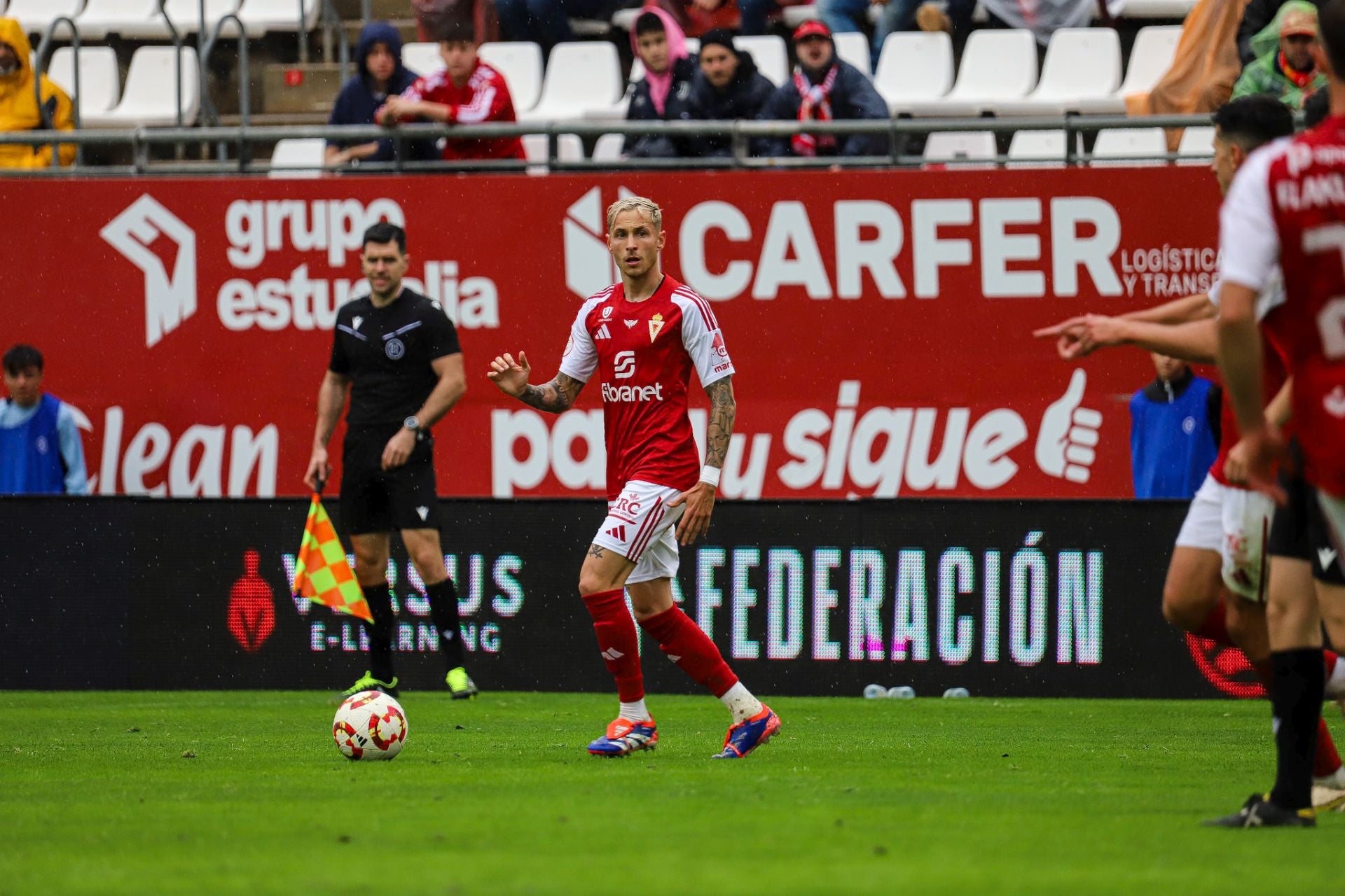 La derrota del Real Murcia frente al Ibiza, en imágenes