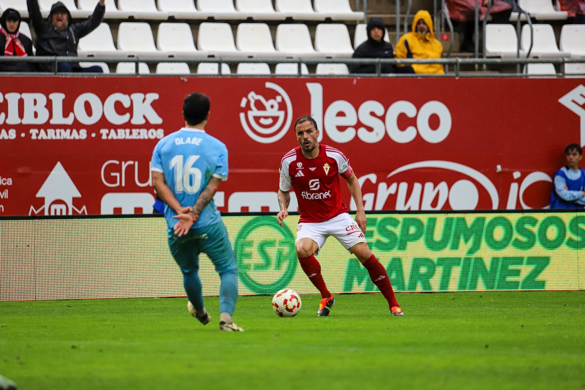 La derrota del Real Murcia frente al Ibiza, en imágenes