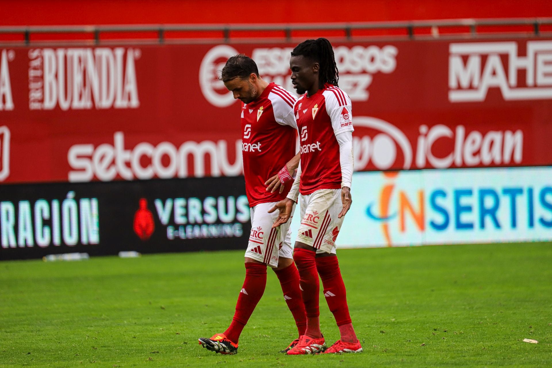 La derrota del Real Murcia frente al Ibiza, en imágenes