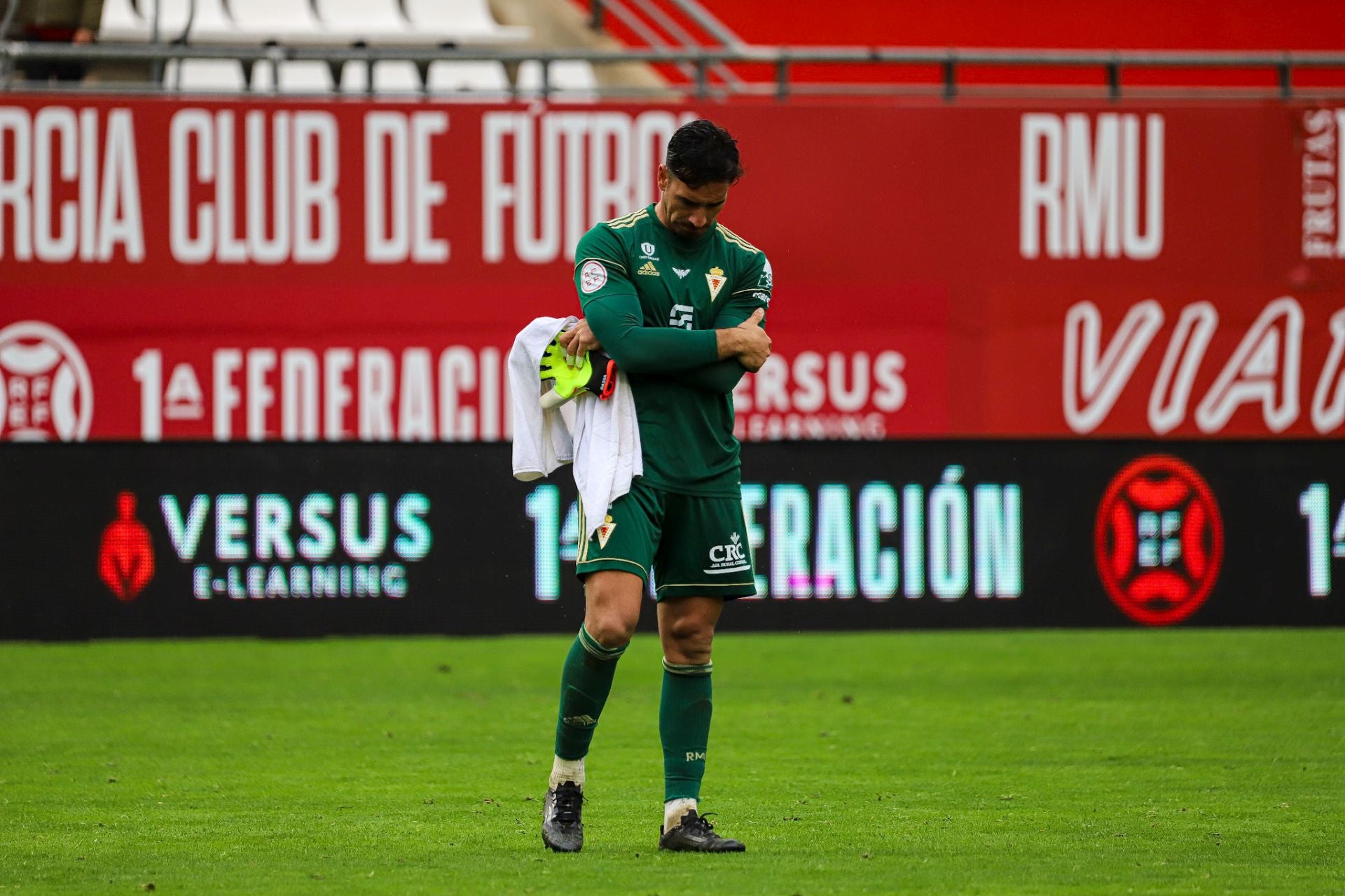 La derrota del Real Murcia frente al Ibiza, en imágenes