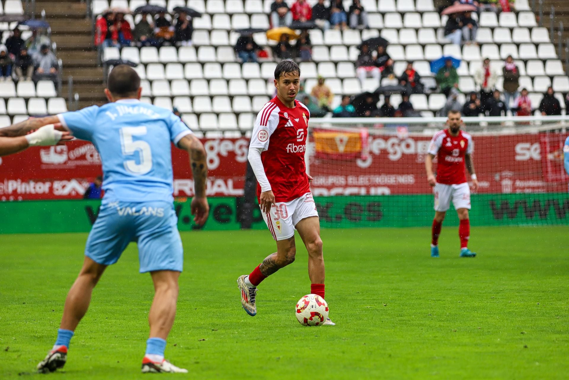 La derrota del Real Murcia frente al Ibiza, en imágenes