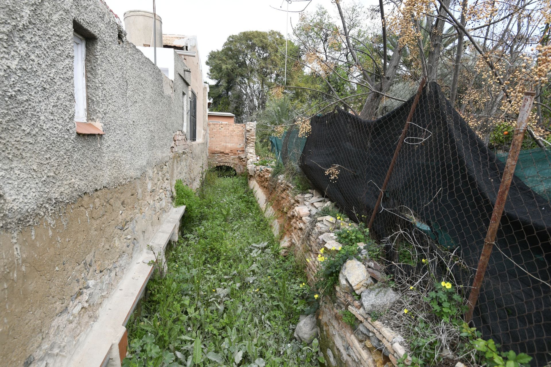 La acequia Churra la Vieja, en imágenes