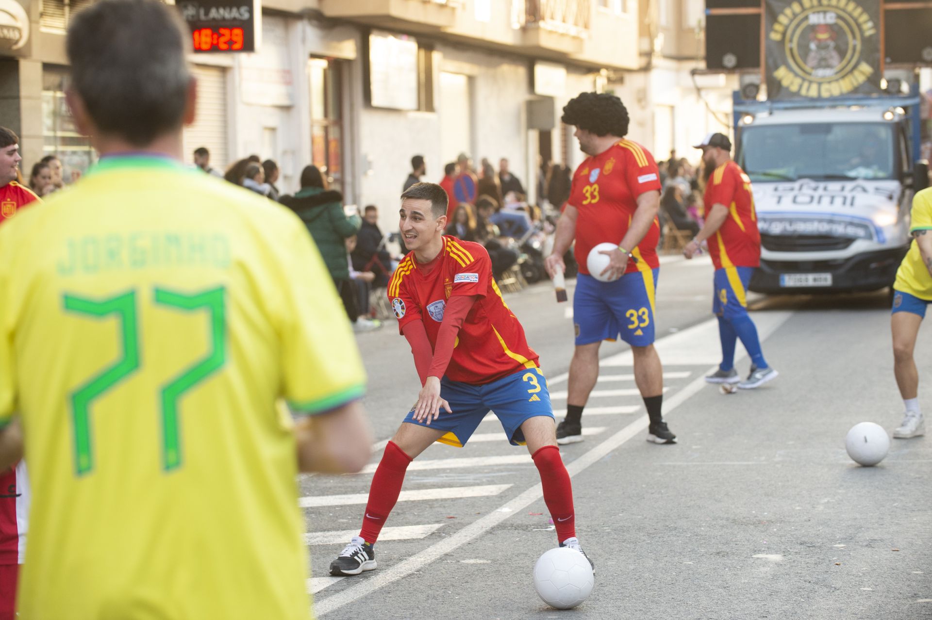 Las imágenes del lunes de Carnaval en Cabezo de Torres